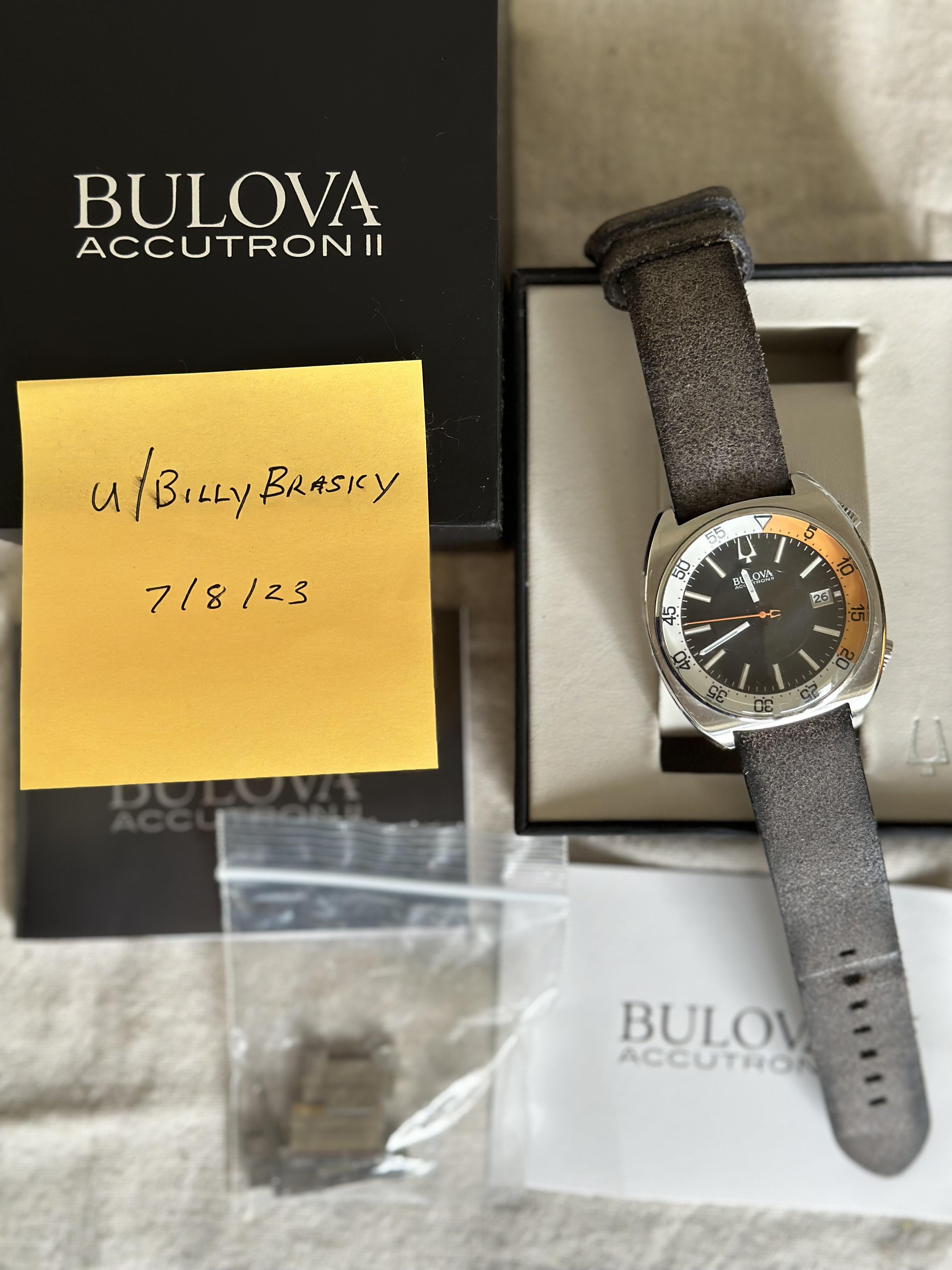 Bulova sweeping sales second hand