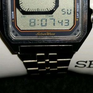 SEIKO Digiborg G757 5020 5030 James Bond Digital Watch 1980 SilverWave  Octopussy | WatchCharts