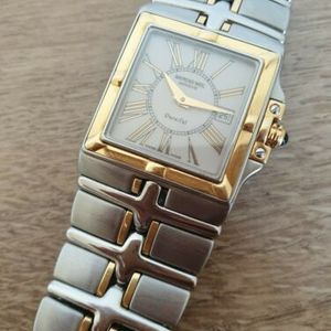 Raymond Weil Parsifal 9390 Women's 18K Gold/Steel Square Watch