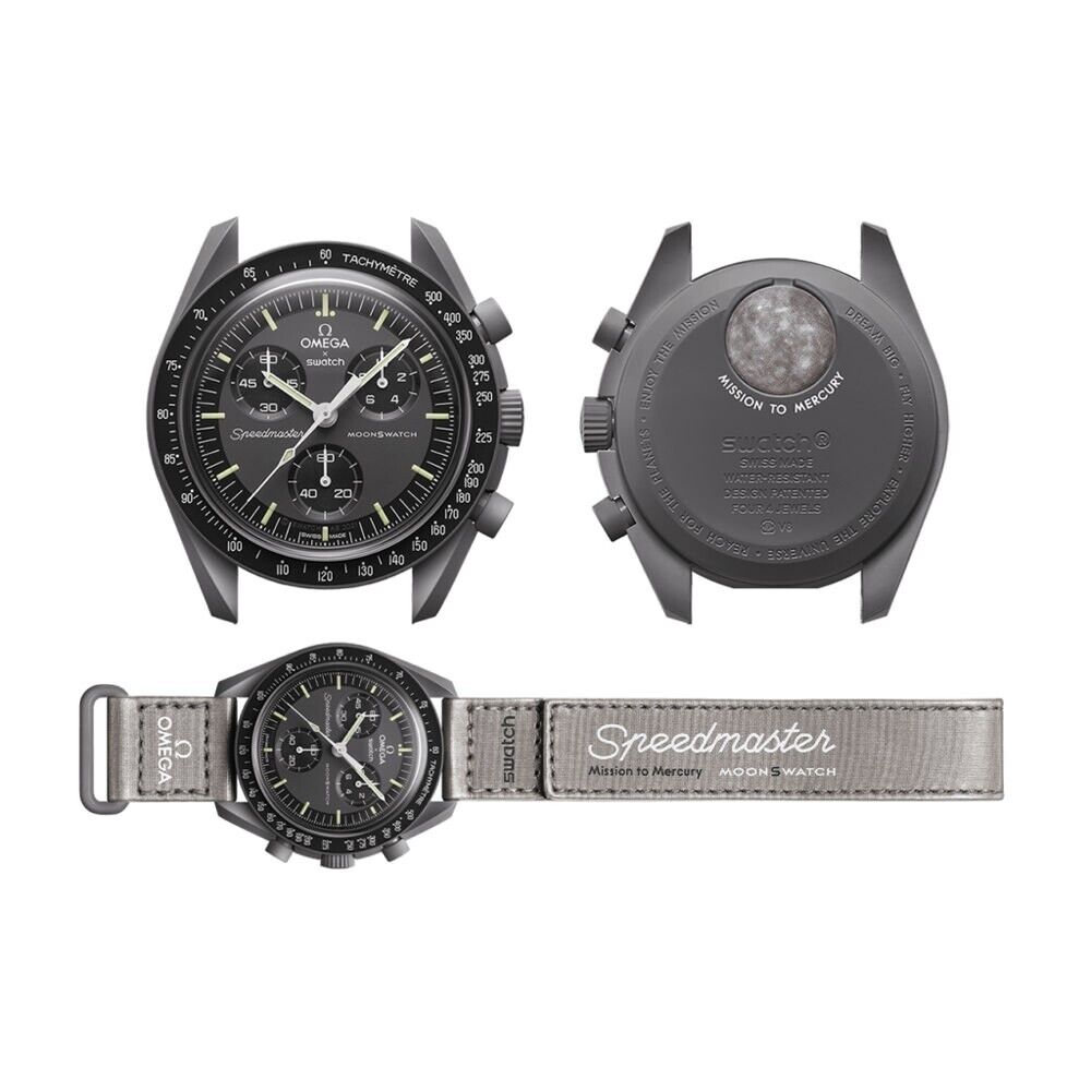 Swatch x Omega MoonSwatch Mission To Mercury Men's Watch SO33A100