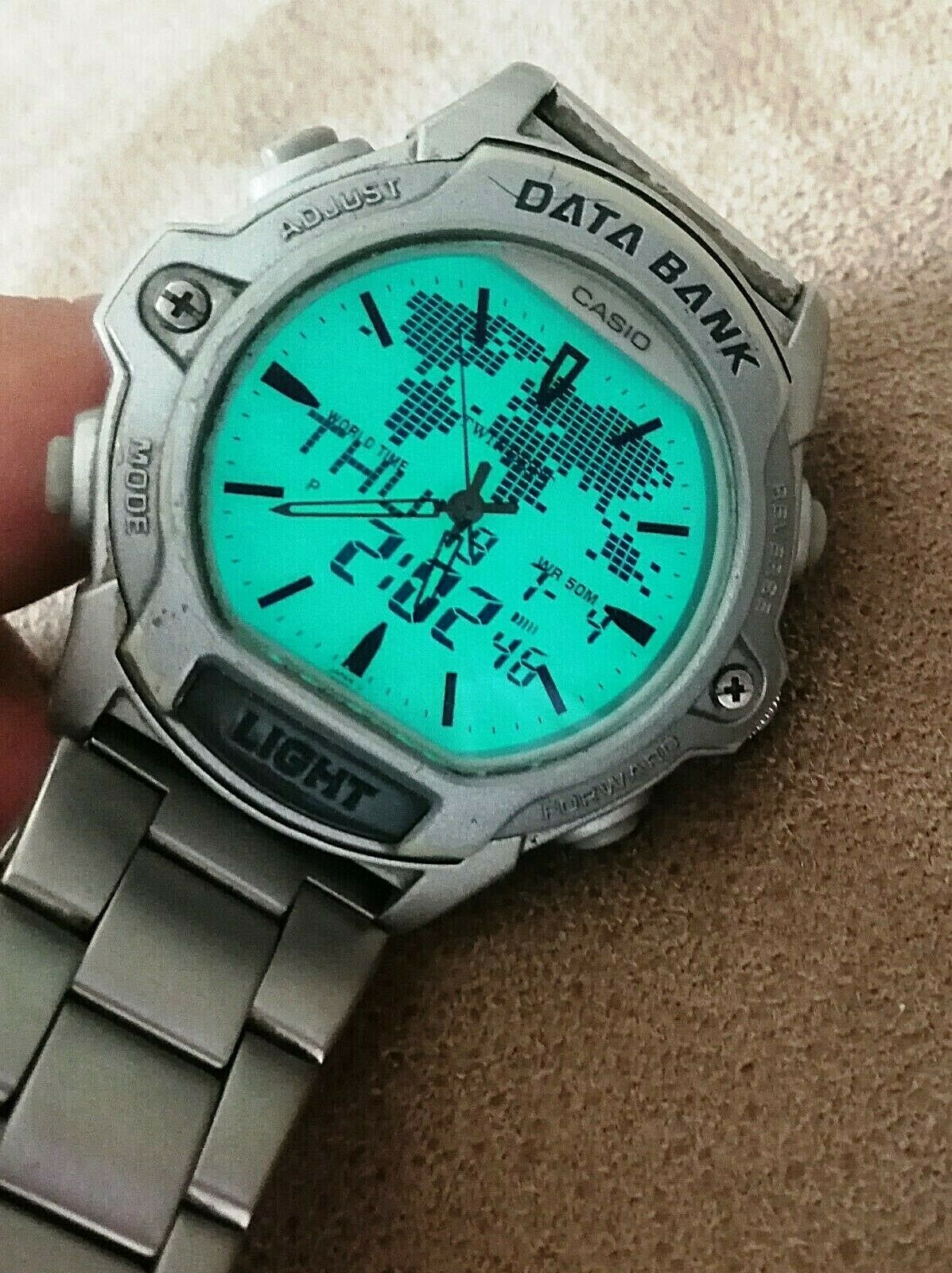 casio twincept databank watch