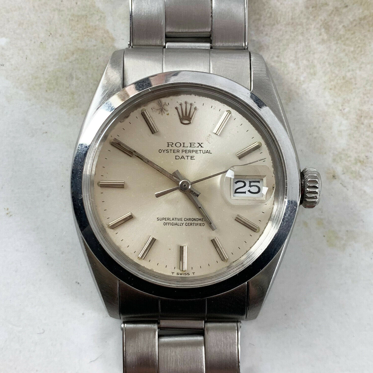 rolex oyster perpetual date vintage