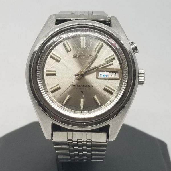 Vintage Seiko Bell-Matic Automatic Wrist Watch 4006-7020, 27 Jewels ...