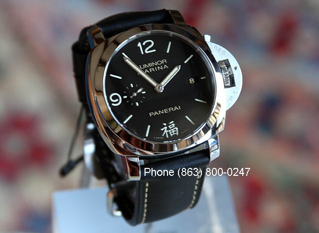 FS Panerai PAM 498 Luminor Marina 3days Chinese Character Dial