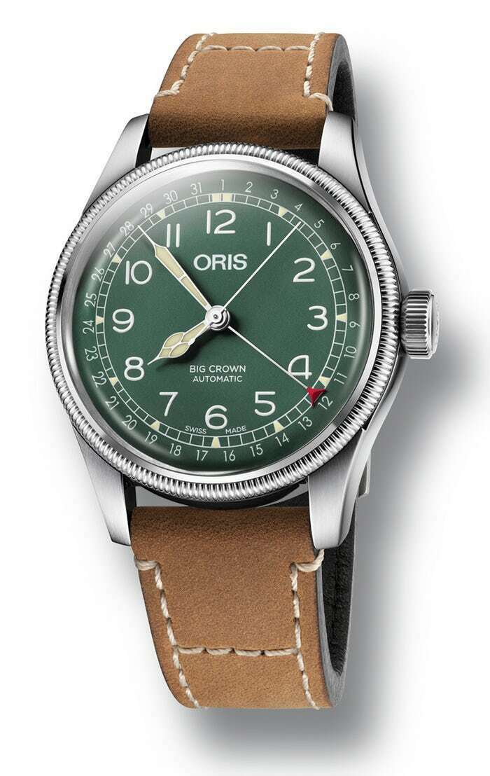 Oris Big Crown D.26 286 HB RAG Limited Edition Watch Green Pointer