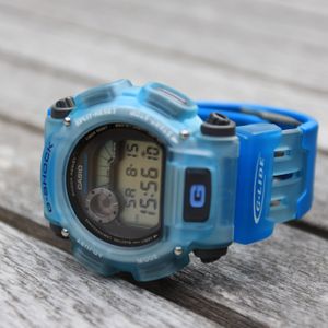 Fsot Mint Vintage G Shock G Lide Dw 9000s 2vt Blue Jelly Uk Seller Watchcharts