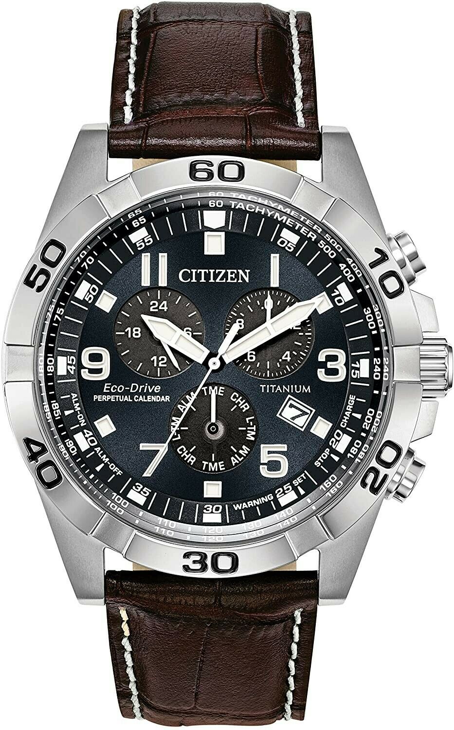 Citizen BL5551 06L Super Titanium Men s Eco Drive 43mm Casual Watch WatchCharts Marketplace