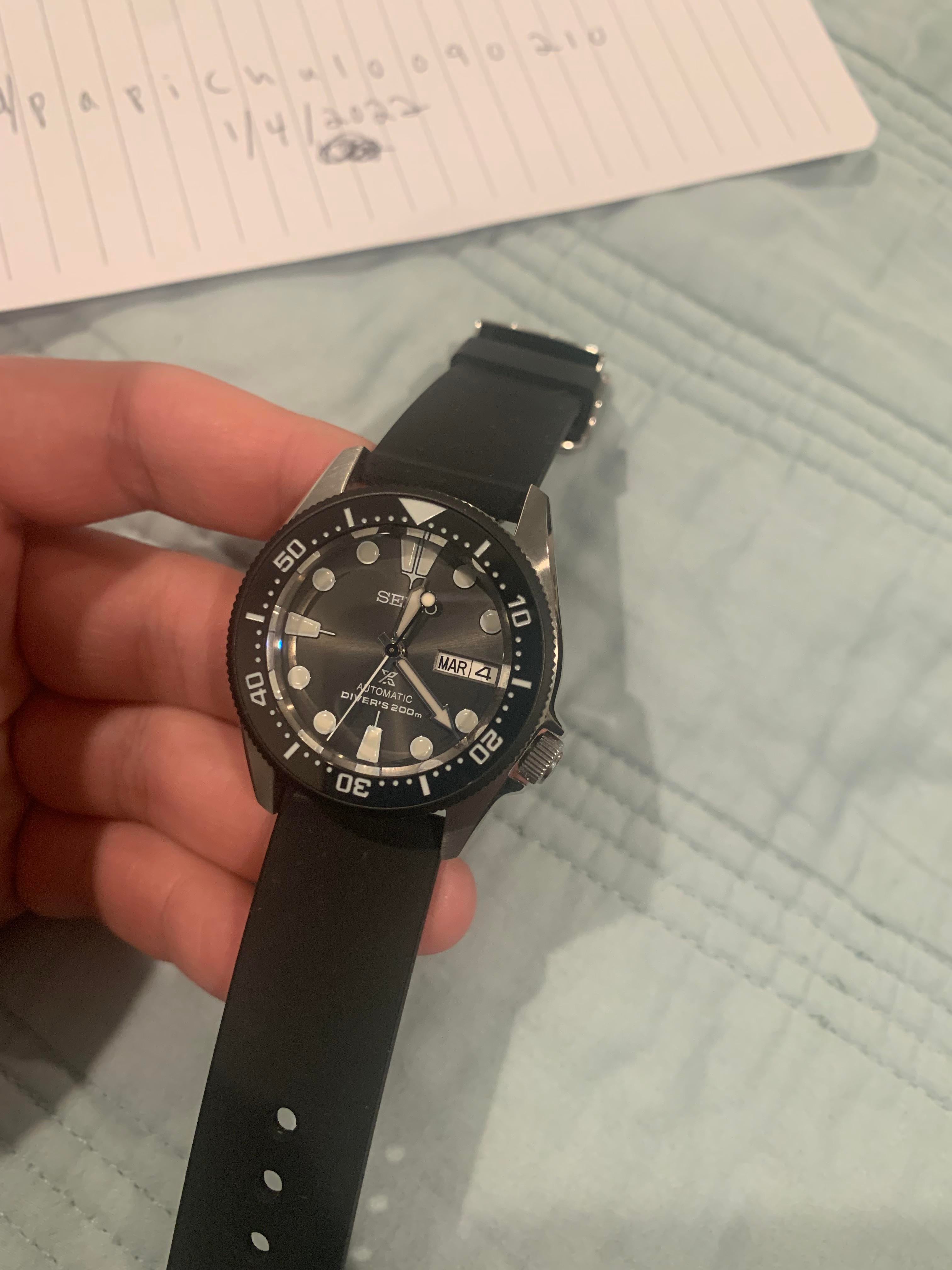 [WTS] Seiko mod, namoki parts, aligned perfectly WatchCharts