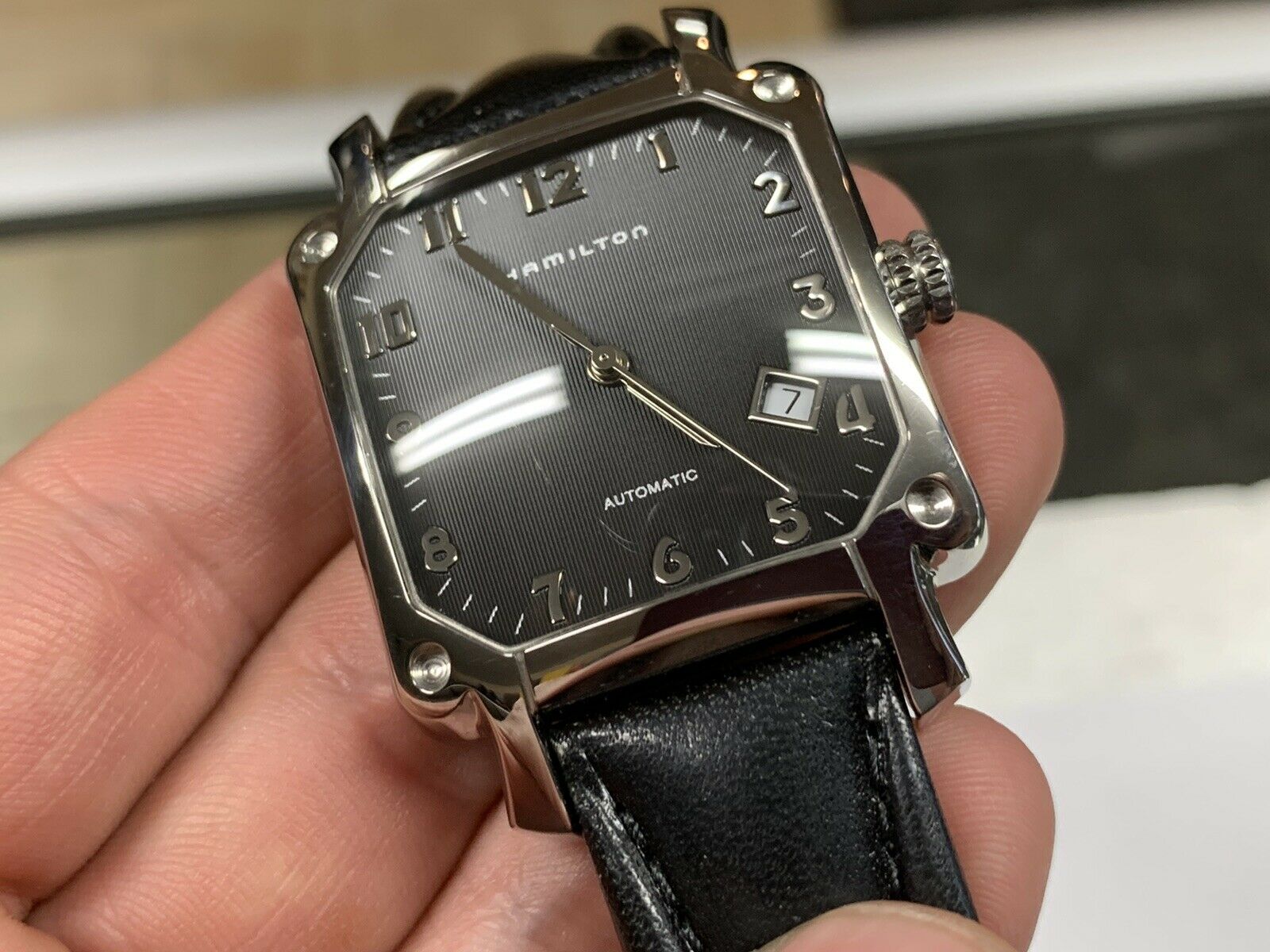 Hamilton Lloyd 000221 Automatic Square Watch | WatchCharts Marketplace