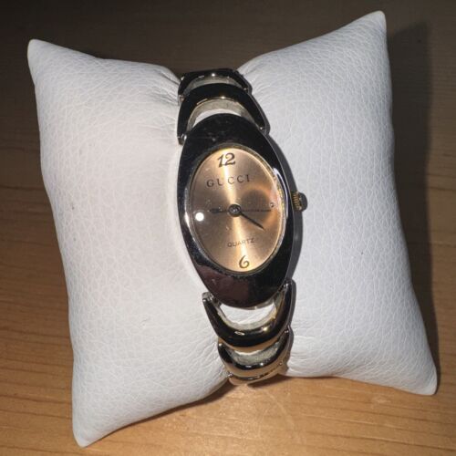 GUCCI腕時計 Authentic Gucci 1586 Ladies Watch Italy Swiss Stainless