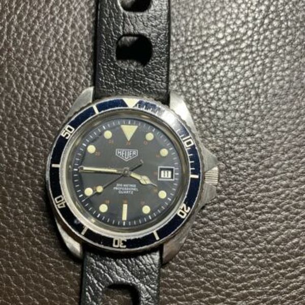 Vintage Heuer Monnin Quartz Dive Watch 8440 - Please Read Description ...