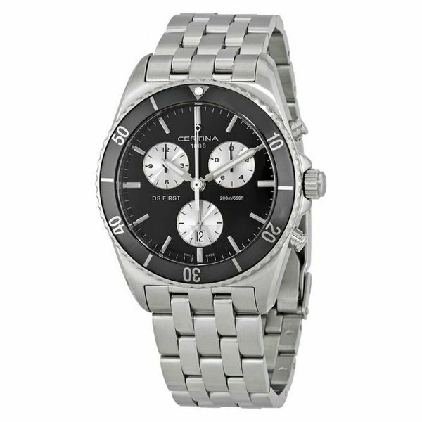 Certina DS First Ceramic Chronograph Inverted Panda (C0144171105101 ...