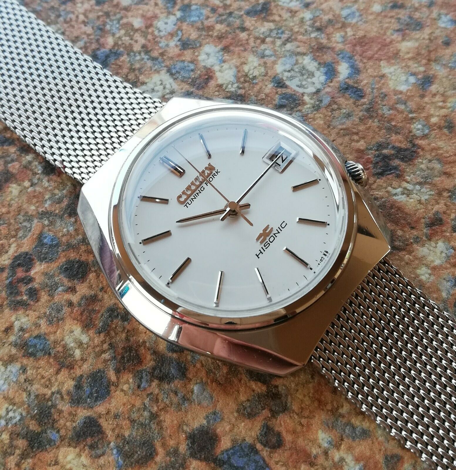 Rare Citizen Hisonic Tuning Fork Watch 3711-373111 Y May 1974 JDM