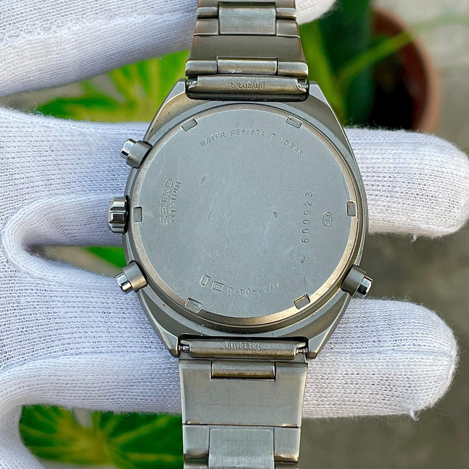 Vintage Seiko Heads Up Floating Ana-Digi Titanium Quartz Men