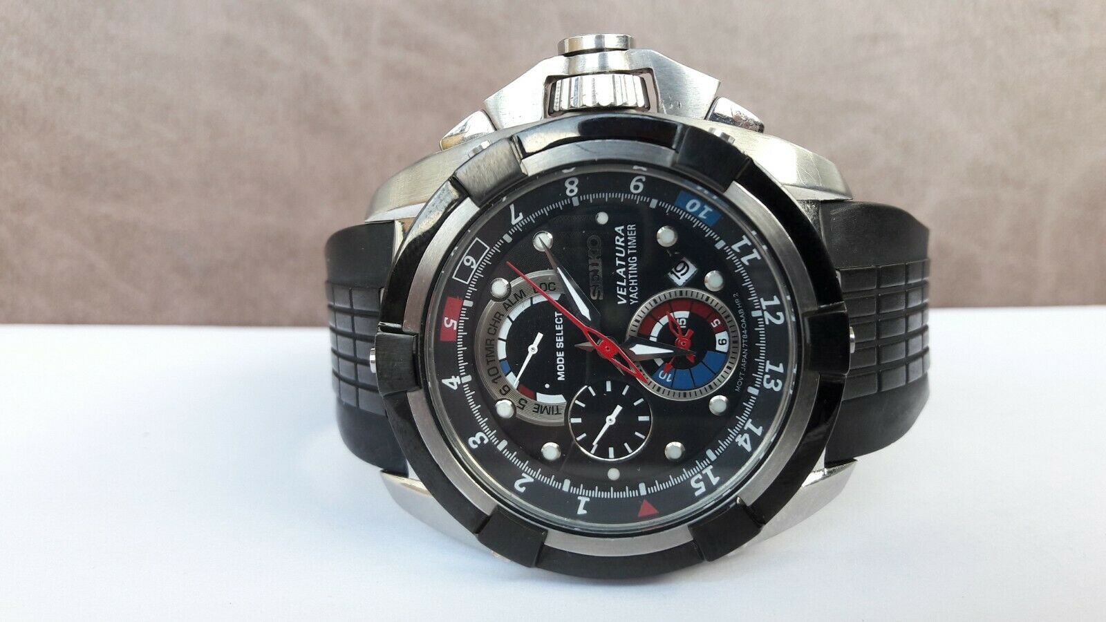 SEIKO Velatura Yachting Timer Chronograph Ref 7T62 0CJ0