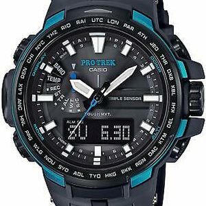 Casio Protrek Prw 6100y 1ajf Triple Sensor Ver 3 Solar Men Watch From Japan New Watchcharts