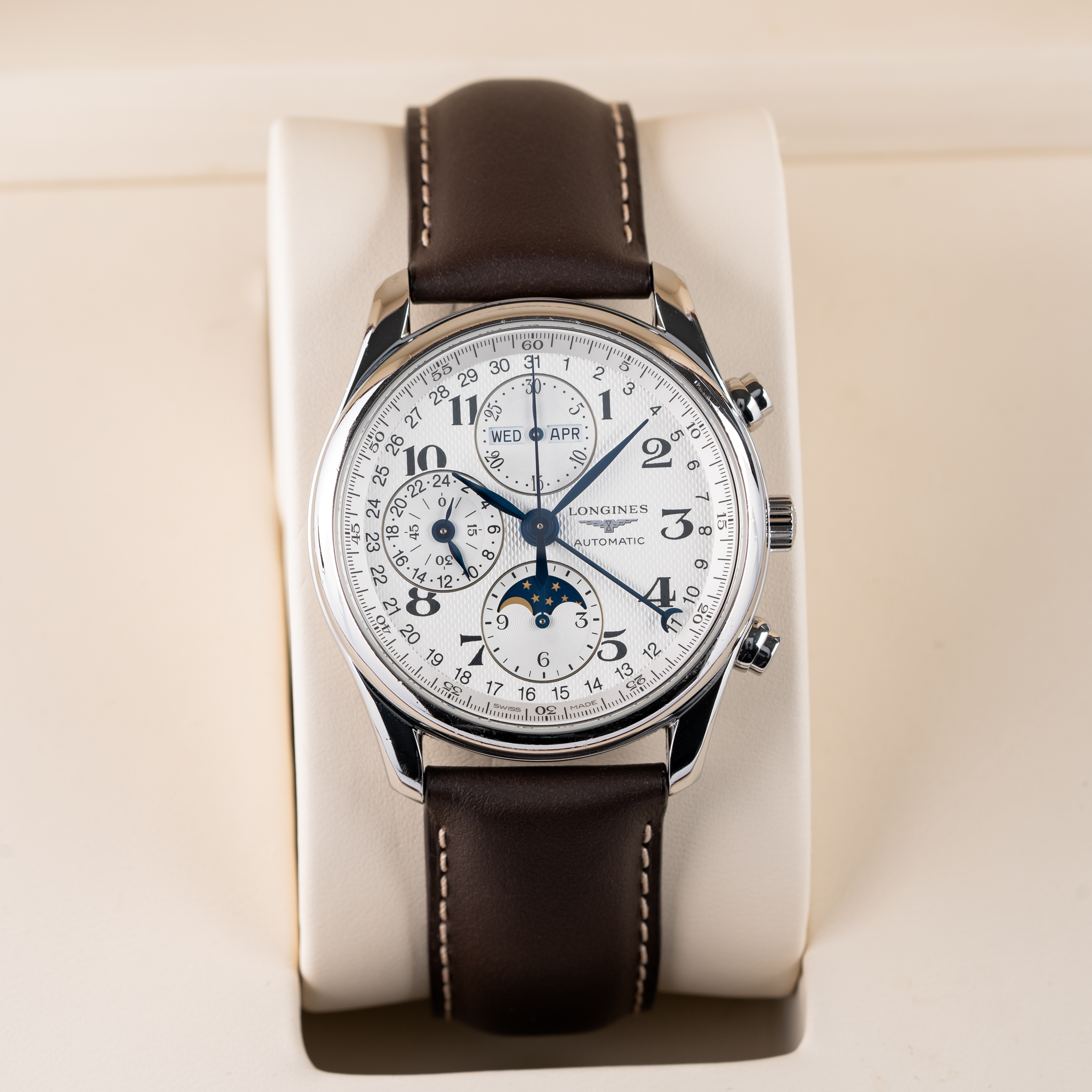 WTS Longines Master Collection 40mm Chronograph Moonphase L2