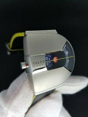 SEIKO RARE NON DIGITAL WATCH V501-5H20 TAKEO KIKUCHI ART