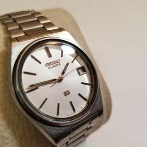 Vintage Seiko 8122-7019 Men's Quartz Watch 1984 VGC. Running 34mm |  WatchCharts