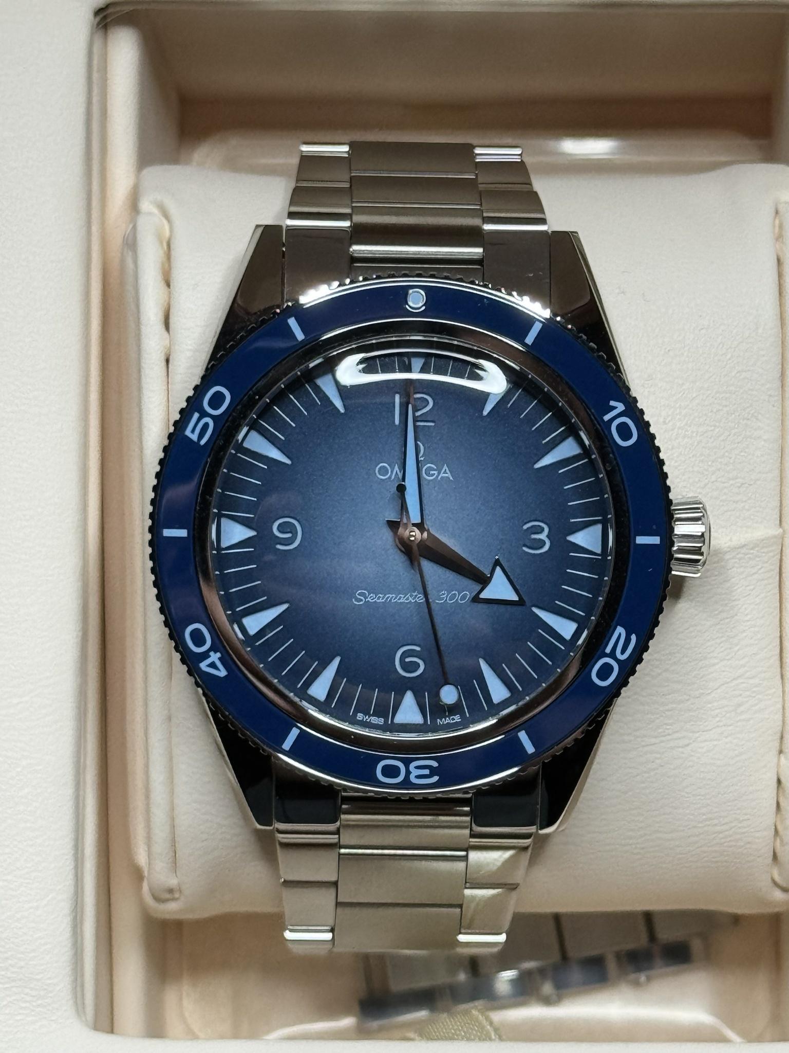 FS Omega Seamaster 300 Summer Blue Full Kit 2023 WatchCharts