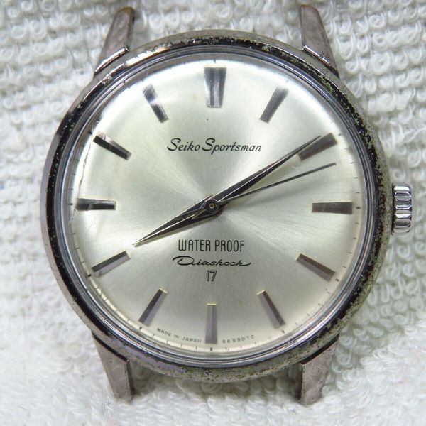 Vintage 1964 Seiko Sportsman 17 jewels watch (14091) | WatchCharts