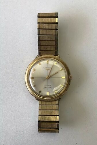 Longines Admiral 1200 Automatic 14K Solid Yellow Gold Men s Watch