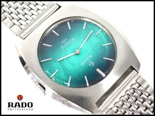 【レア】RADO Cologny 703 手巻き時計 稼働品 Rado cologny 703 Hand-winding Vintage Men's wl14684 | WatchCharts