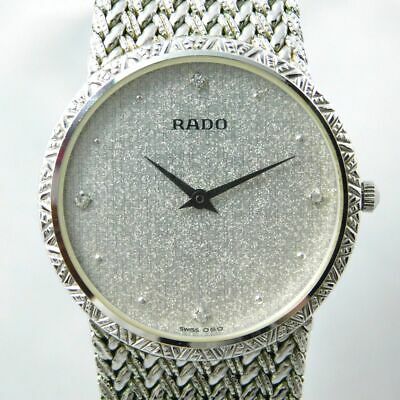 RADO 121.3584.2 シルバー　稼働　ラドー RADO 121.3584.2 SILVER 4P MEN'S VINTAGE WATCH SWISS MADE