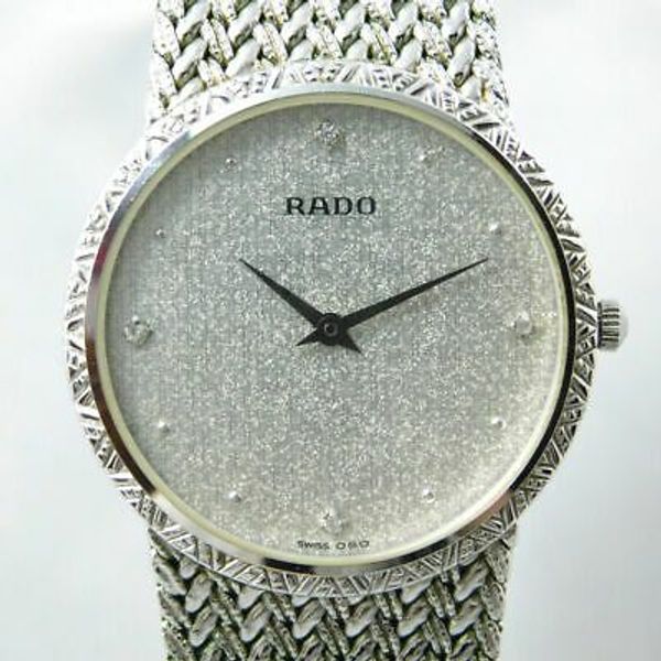RADO 121.3584.2 シルバー　稼働　ラドー b7aef186-6fe4-4ed0-9d75-