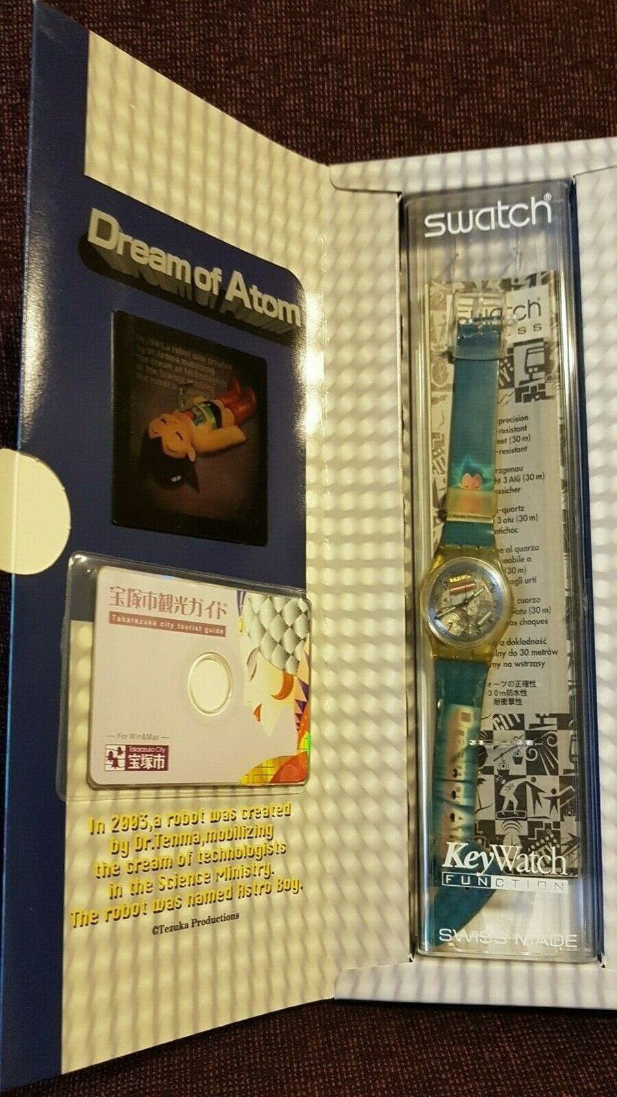 Astro Boy DREAM OF ATOM LIMITED EDITION swatch | WatchCharts