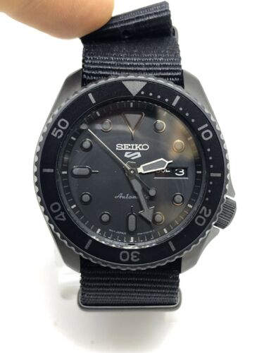 Seiko 5 Sports SRPD79 Men's Automatic Military Strap Watch NEW #11 ...