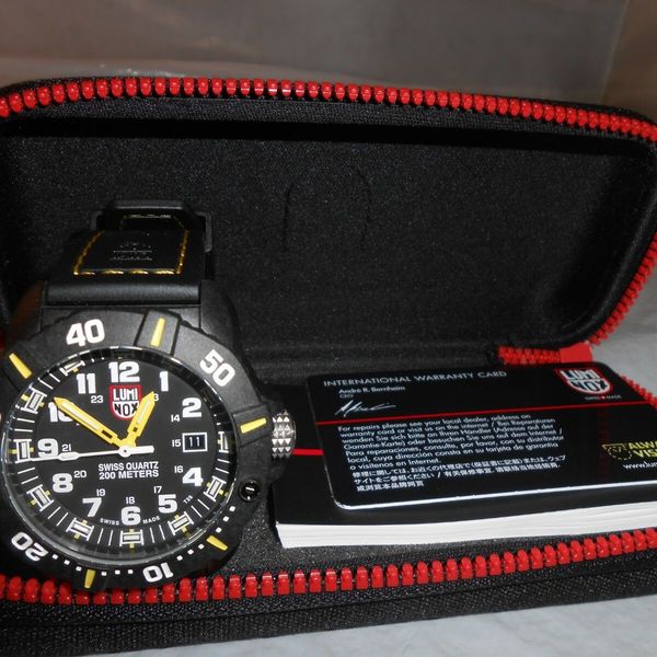 Luminox 3020 Series Coronado Mens Watch/Wristwatch 3025 Black 