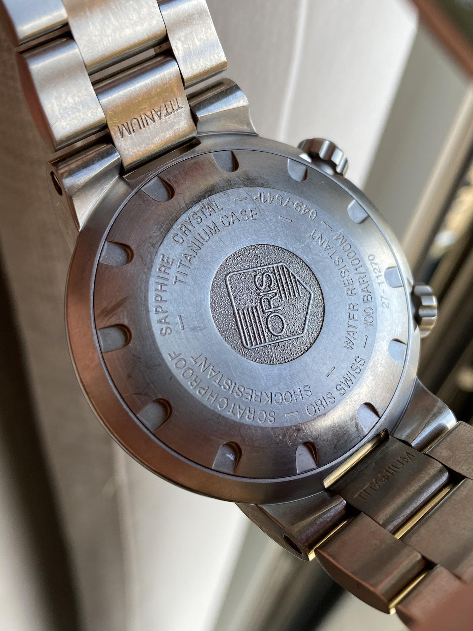 ORIS REGULATEUR DER MEISTERTAUCHER TITANIUM WatchCharts