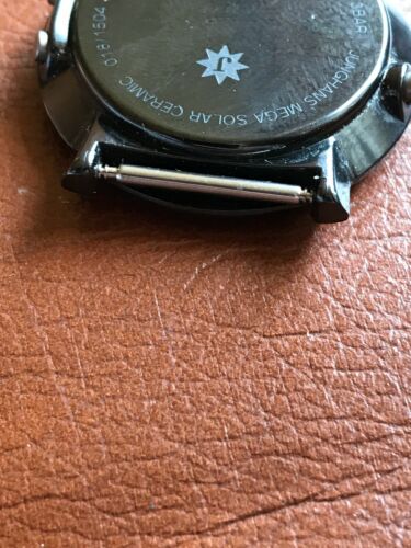 Junghans Mega Solar Radio Controlled Watch with Ceramic Case. No