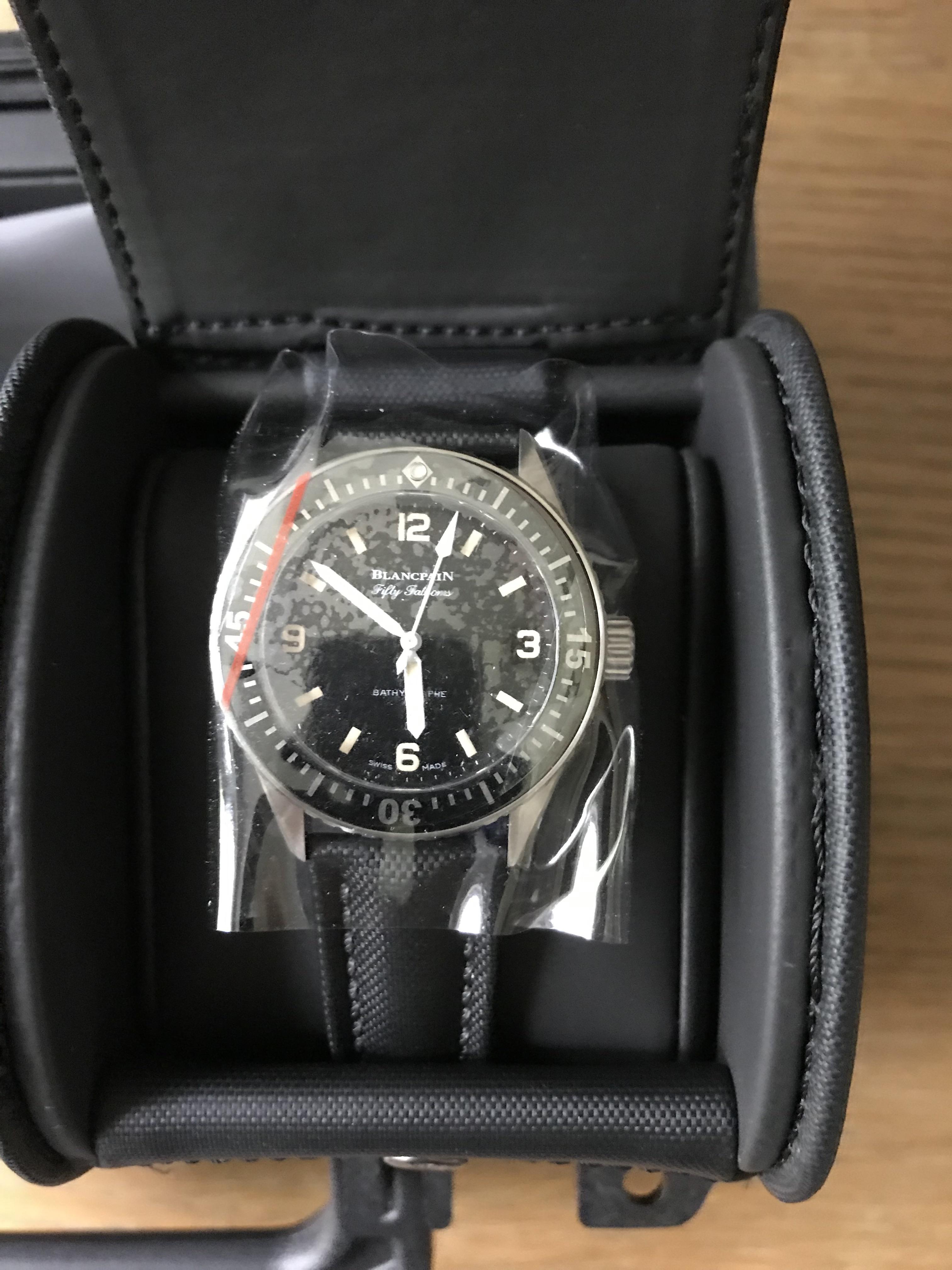 hodinkee blancpain fifty fathoms