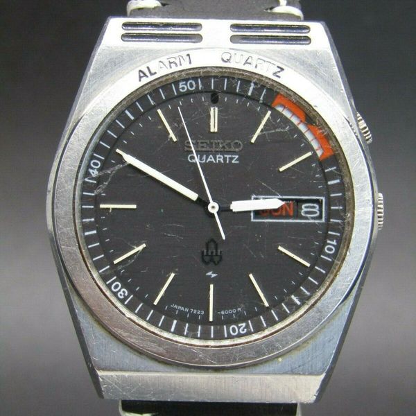 Vintage SEIKO 7223-6010 Alarm Quartz Men's Watch | WatchCharts