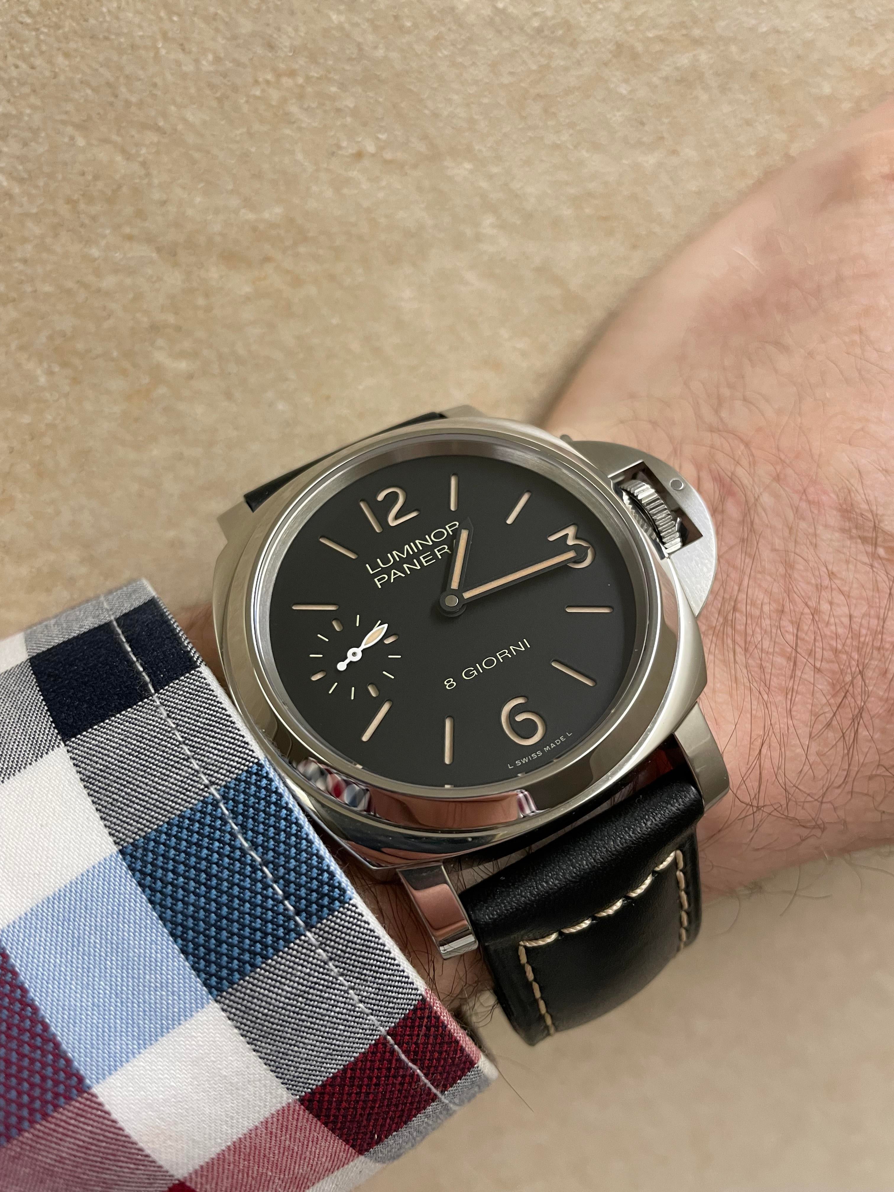 WTS Panerai Luminor PAM 00915 full kit as new warranty triple