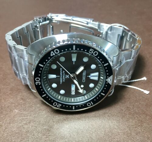 SEIKO SRPC23J1 TURTLE SILVER SURFER ANTHRACITE DIAL W/ MILTAT