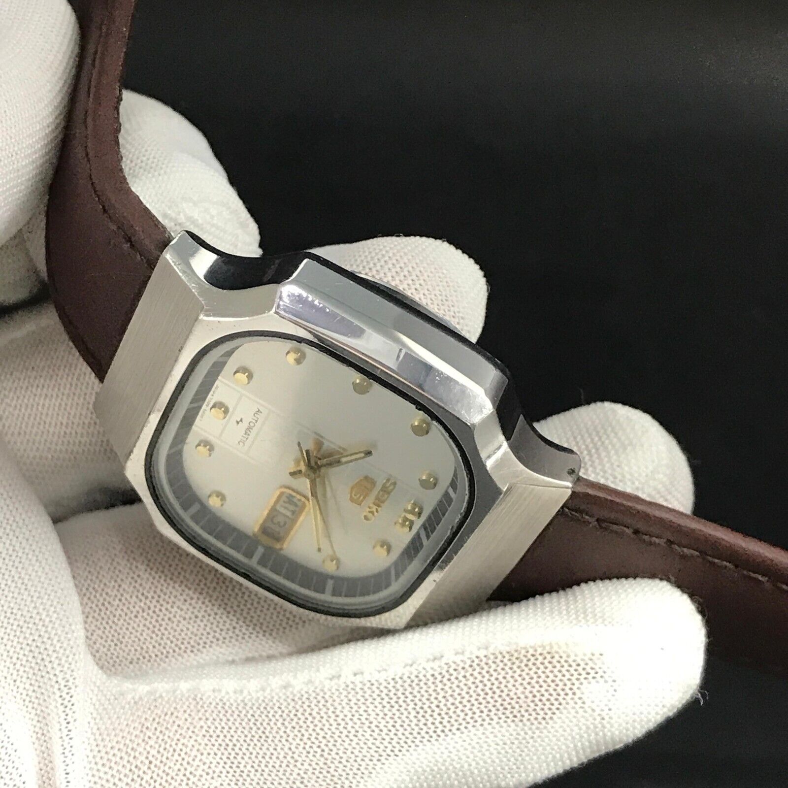 Rare!!! Vintage Seiko 5 Automatic Original Japan Elegant Men's