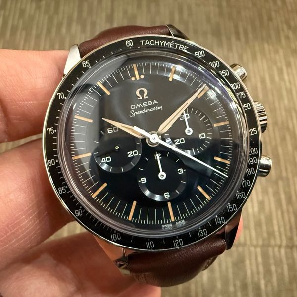 Space Model Omega Like New Dec 24 Local Omega Speedmaster Moonwatch FOIS Anniversary Blue ...
