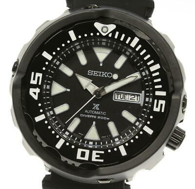 SEIKO Prospec Diver 4R36 05S0 Day date Black Dial Automatic