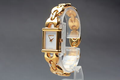 Near MINT] Gucci 1800L Change Belt Gold Quartz Women's Wrist Watch