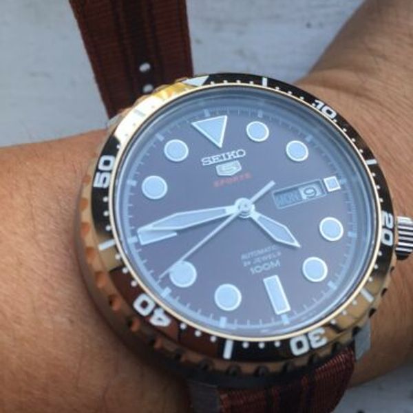 Seiko 5 Sports Bottle Cap Automatic Men's Watch WatchCharts