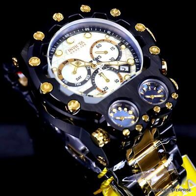 Invicta Reserve Bolt Magnum Tria Swiss Mvt Chronograph 52mm Steel Watch New  | WatchCharts Marketplace