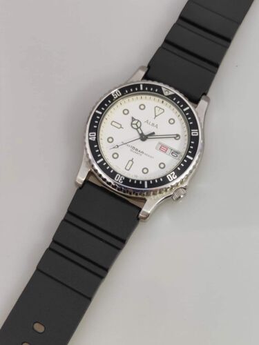 Vintage ALBA By Seiko Quartz Diver Men