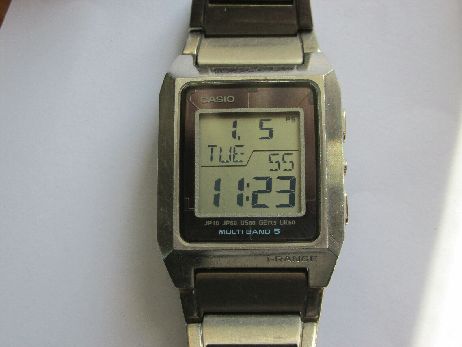 VINTAGE CASIO IRW-M200 WV-M401 i-RANGE TITANIUM MULTI