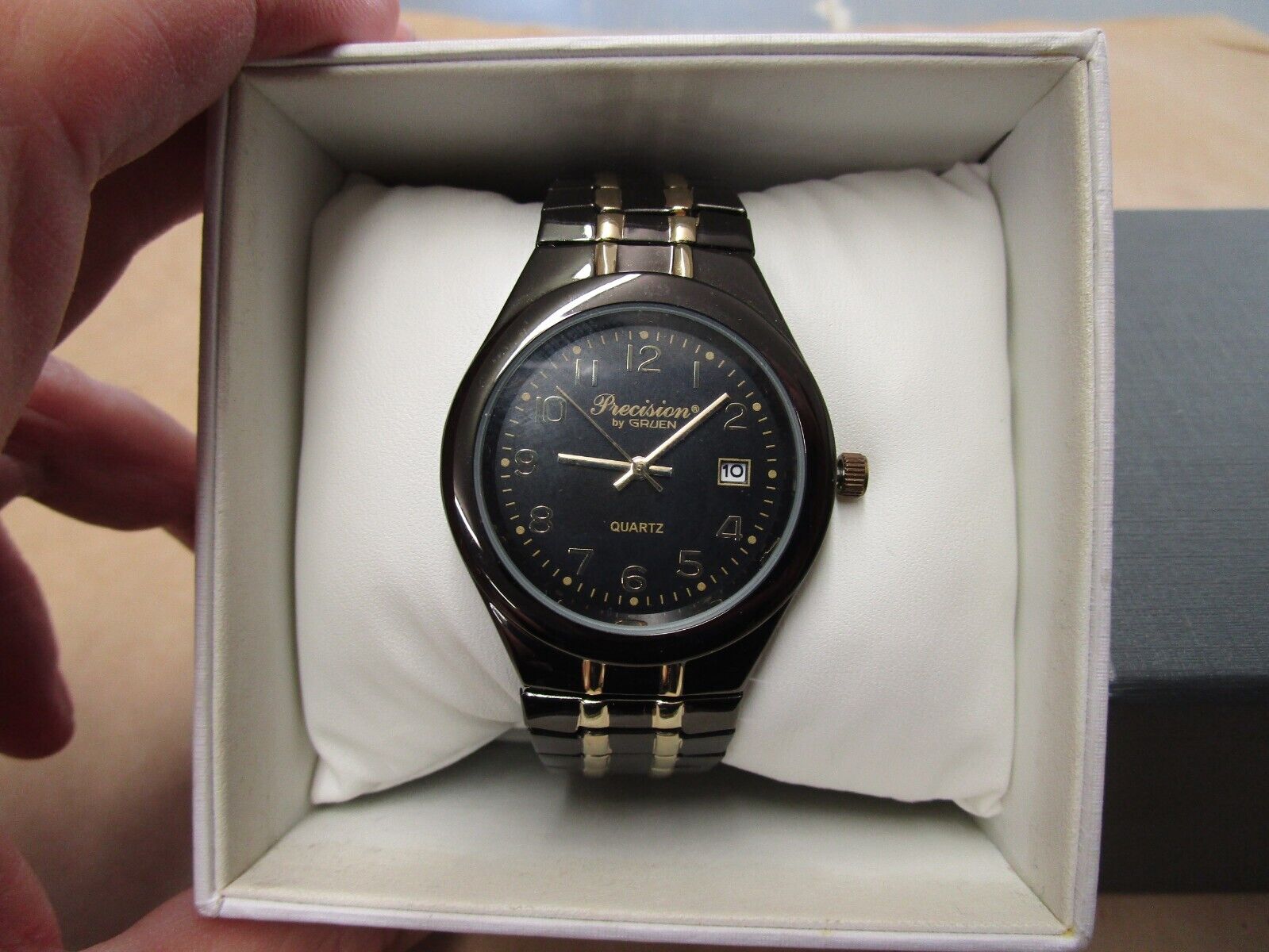 Gruen quartz hot sale mens watch