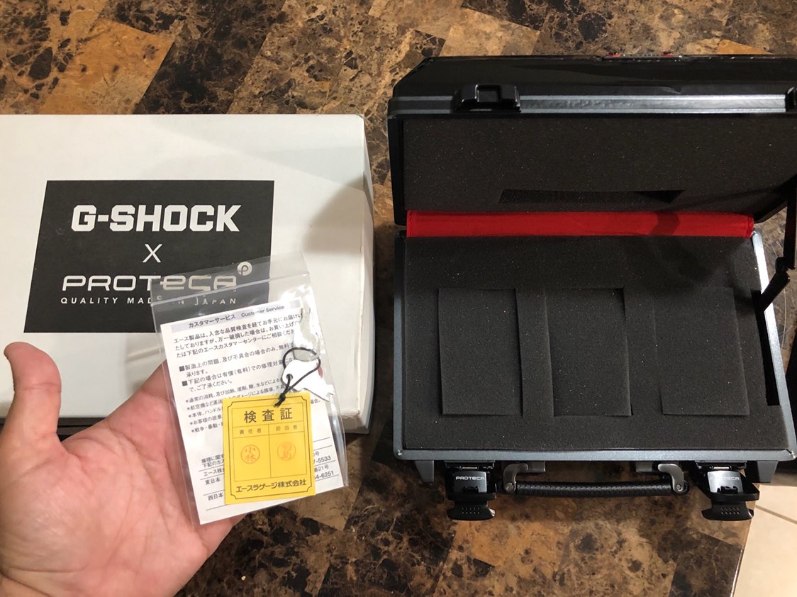 Fs : G-shock MR-G x Proteca Rare Carrying Case | WatchCharts