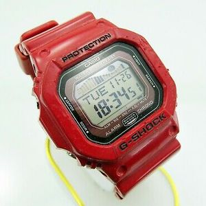 Casio Glx 5600 Mens G Shock G Lide Watch Red Watchcharts