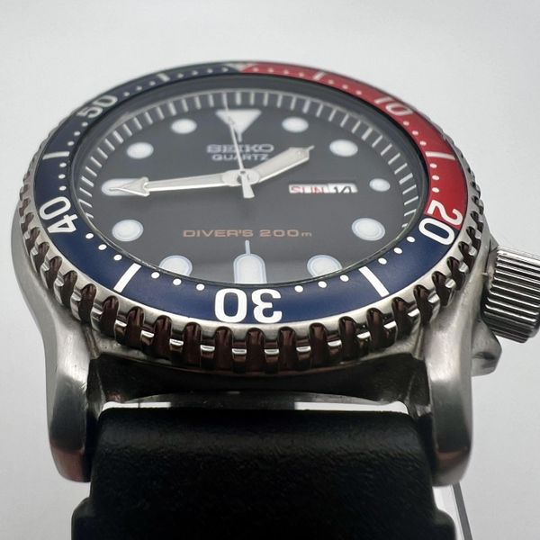 [WTS] Rare Vintage Seiko 7N36-7A08 curved Pepsi Bezel Quartz $340 ...